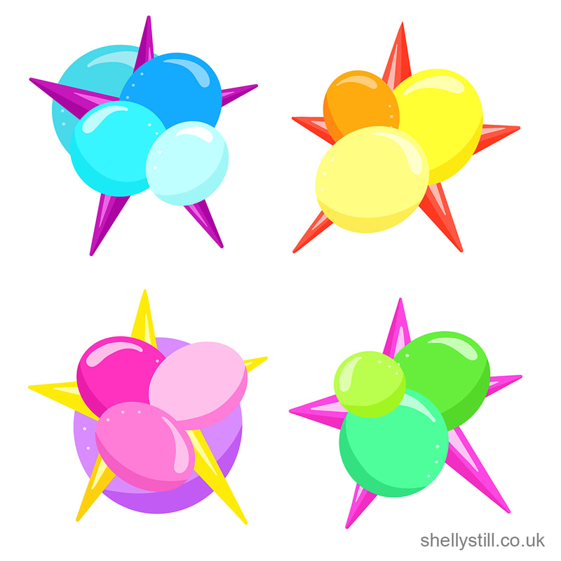 Abstract Egg Geometric Shaped Logo Shelly Still