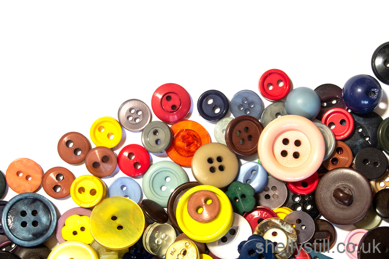 Collection of Sewing Craft Buttons Stock Photography Shelly Still